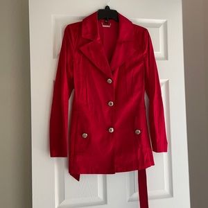 Dana bushman trench style coat